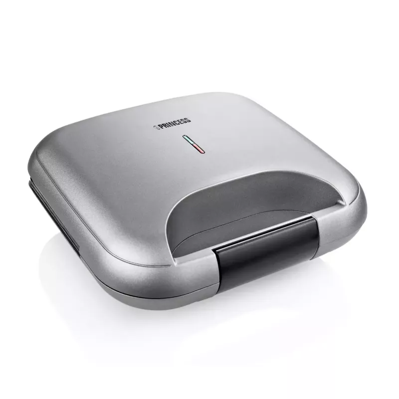 Máquina de sandes Princess 01.127003.01.001 750 W preto prateado