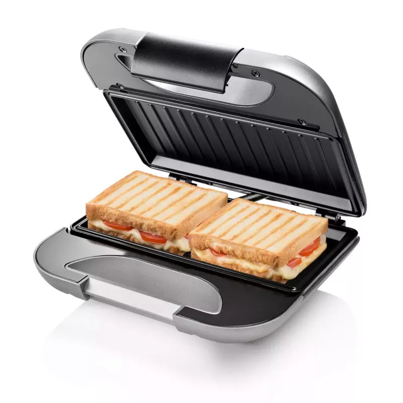 Máquina de sandes Princess 01.127003.01.001 750 W preto prateado