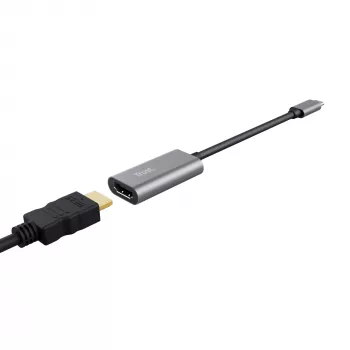 Adaptador gráfico USB Trust Dalyx cinzento