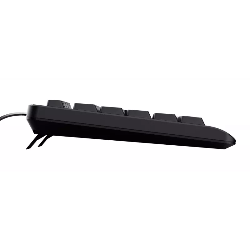 Teclado Trust TK-150 universal USB QWERTY preto