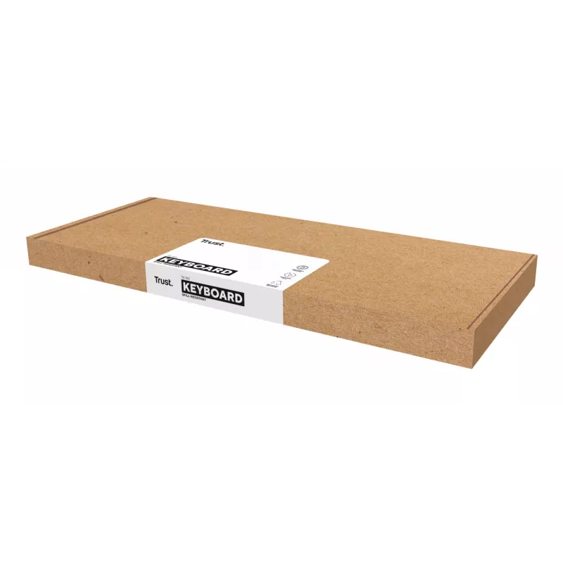 Teclado Trust TK-150 universal USB QWERTY preto