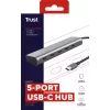 Trust Halyx USB 3.2 Gen 1 (3.1 Gen 1) Type-C prateado