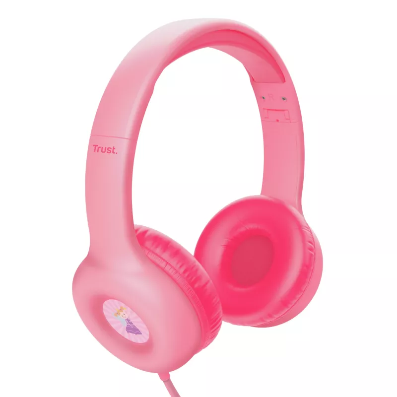 Headset Trust Nouna com fios headset head-band chamadas/música rosa