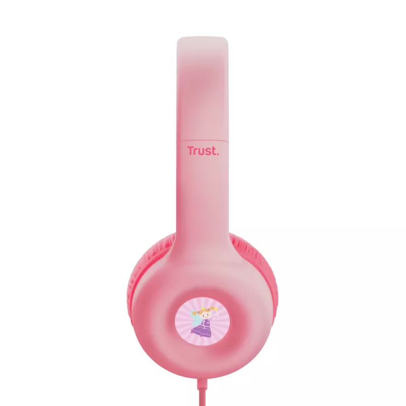 Headset Trust Nouna com fios headset head-band chamadas/música rosa