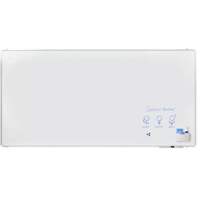 Quadro branco Legamaster PREMIUM PLUS 120x240cm esmalte montagem fixa