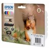 Epson Squirrel multipack 6 cores 378XL tinta Claria Photo HD