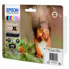 Epson Squirrel multipack 6 cores 378XL tinta Claria Photo HD