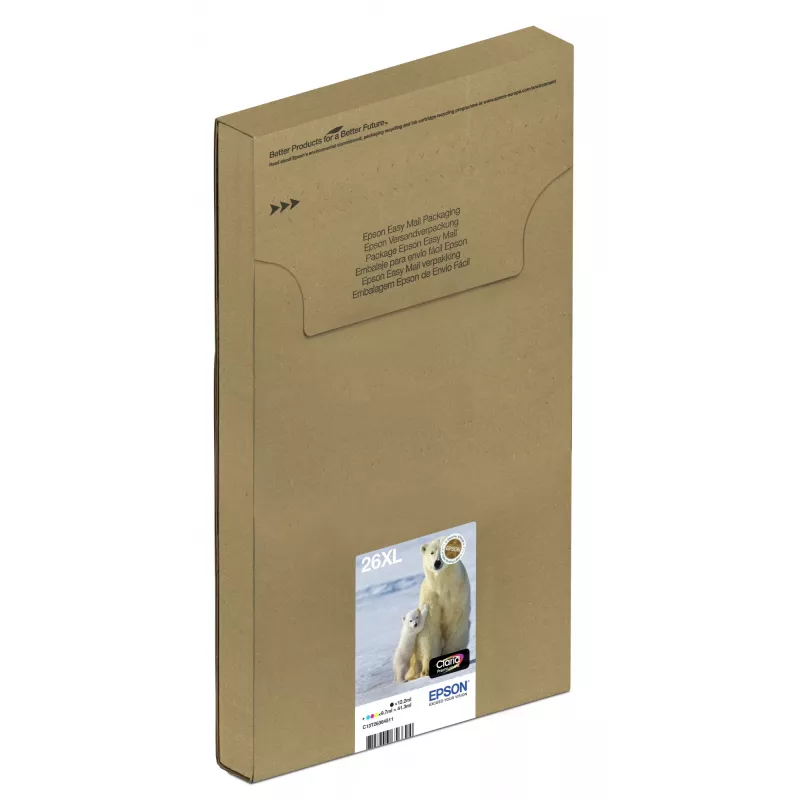 Epson 26XL EasyMail Claria Premium multipack de tinta, 4 cores (C13T26364511)