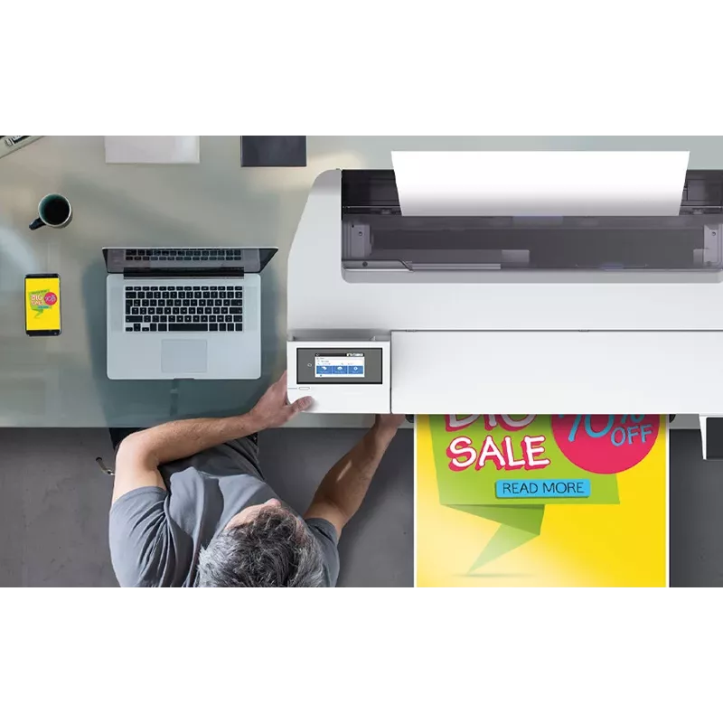 Epson SureColor SC-T3100x Impressora de Grande Formato Wi-Fi Jato de Tinta Cor 2400 x 1200 dpi A1 (594 x 841 mm) Ethernet LAN