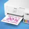 Impressora Multifunções Epson EcoTank L3286 — Jato de Tinta Cor, A4, WLAN, EcoTank recarregável, 5760x1440 DPI, 33 páginas/Min. (P/B), 15 páginas/Min. (Cor)