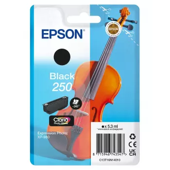 Epson 250 Violin Claria Photo HD Tinteiro 1 unid. Original Preto