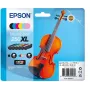 Epson 250XL Violin Claria Photo HD Tinteiro 6 unid. Original Alto (XL) Rendimento Preto, Ciano, Ciano Claro, Magenta Claro, Magenta, Amarelo