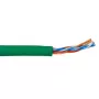 ACT CAT5E U/UTP Cabo de Patch Entrançado Verde 305 m Comprimento do Cabo 305 m