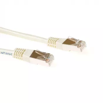 ACT Marfim 3 Metros F/UTP CAT5E Cabo de Patch com Fichas RJ45