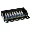 Caixa de patch panel CAT5E blindada 8 portas para montagem à superfície ACT FA5001, 173×44×109 mm