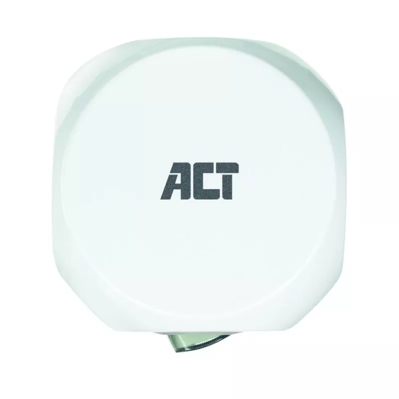 Unidade de distribuição de energia ACT AC2430 — 3 tomadas de corrente Type-F, 230 V, 16 A, cabo de 1,5 m, branco