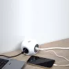 Unidade de distribuição de energia ACT AC2430 — 3 tomadas de corrente Type-F, 230 V, 16 A, cabo de 1,5 m, branco