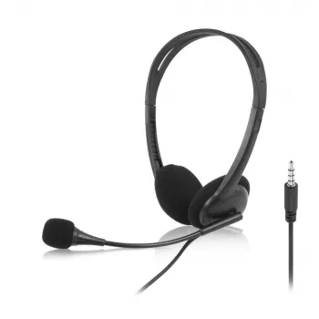 Headset ACT com ficha áudio de 3,5 mm