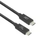 Cabo ACT USB4 20Gbps 240W USB Type-C 2 m preto certificado USB-IF
