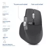 ACT AC5147 rato sem fios, Bluetooth/USB, clique silencioso, 4800 DPI, cinzento