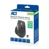 ACT AC5147 rato sem fios, Bluetooth/USB, clique silencioso, 4800 DPI, cinzento