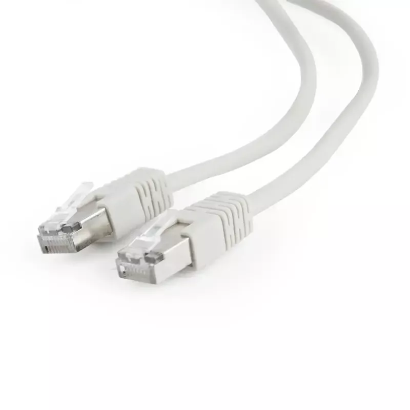 Cabo de rede Gembird PP22-2M Cat5e 2 m RJ-45 macho para RJ-45 macho bege, contactos banhados a ouro