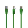 Cabo de rede GEMBIRD Cat5e PP12-5M/G, 5 m, RJ-45 macho para RJ-45 macho, contactos banhados a ouro, verde
