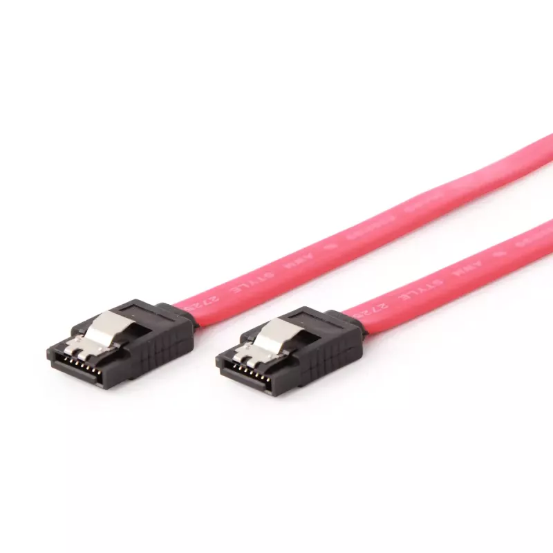 Cabo SATA Gembird CC-SATAM-DATA-XL 1m preto vermelho