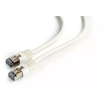 Cabo de rede Gembird Cat6 F/UTP (FTP) 3 m, RJ-45 macho para RJ-45 macho, branco