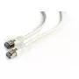 Cabo de rede Gembird Cat6 F/UTP (FTP) 3 m, RJ-45 macho para RJ-45 macho, branco