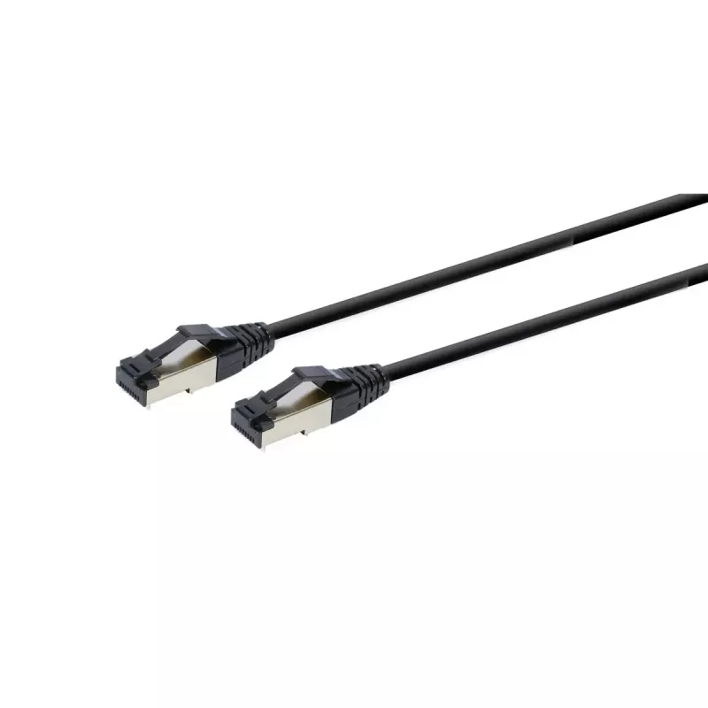 Cabo de rede Gembird PP8-LSZHCU-BK-5M RJ-45 Cat8 5m preto