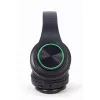 Headset com fios e sem fios GEMBIRD BHP-LED-01, supra-aural, arco de cabeça, preto, cabo de 0,3 m, 150 g
