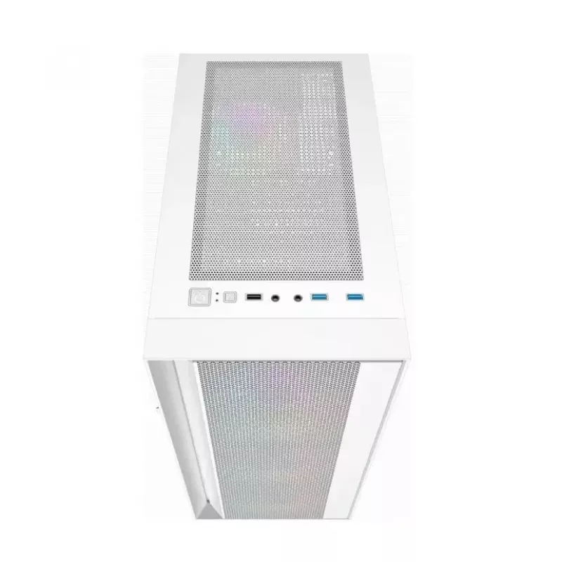 Caixa de computador Fornax 4000 ARGB, ATX, branco