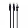 Cabo de rede Gembird PP6U-1.5M/BK RJ-45 Cat6 1,5m preto