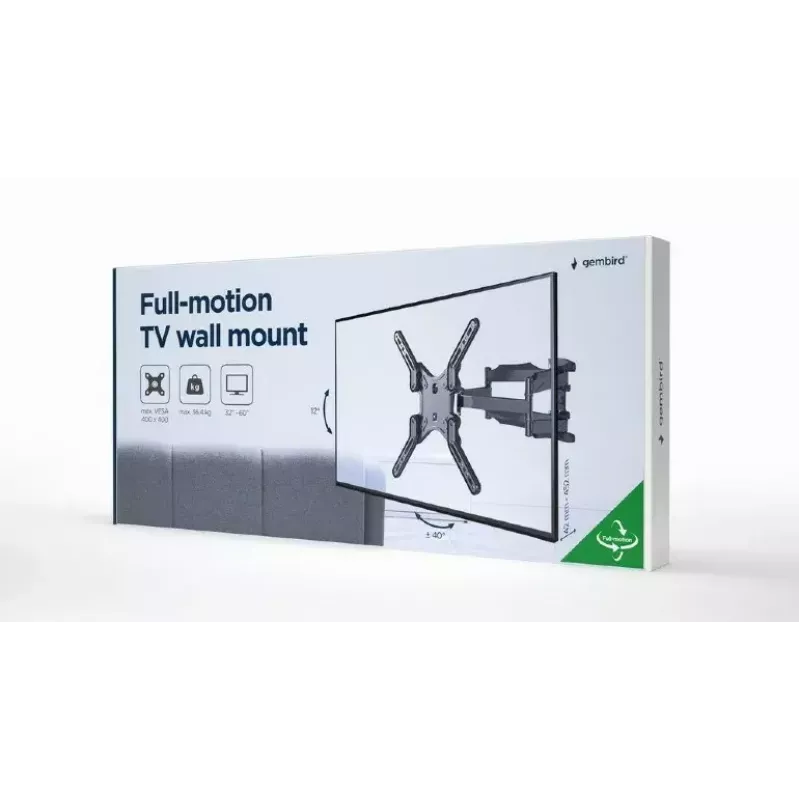 Suporte de TV Gembird WM-60ST-01 para televisores de 32