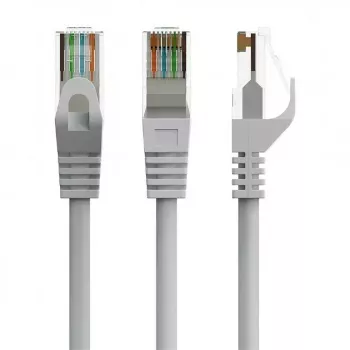 Cabo de rede GEMBIRD PP6U-CU-0.5M RJ45 Cat.6 0,5m cinzento