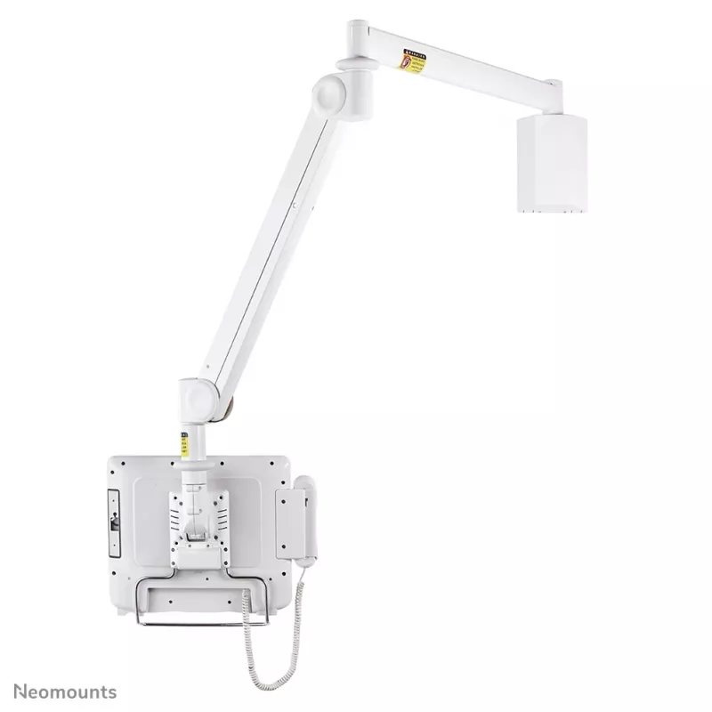 Suporte de parede para monitor médico Neomounts FPMA-HAW100HC 10-32 polegadas - h 0-170 cm - mola a gás