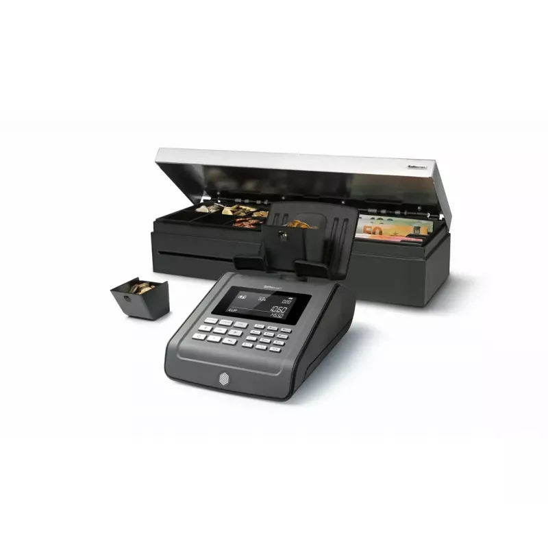 Recipiente para moedas Safescan 4617CC preto plástico 33,5g