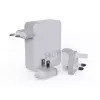 Carregador de viagem GaN portátil 140W Xtorm XVC2140 com 3× portas USB-C-PD e cabo USB-C de 2 m, branco