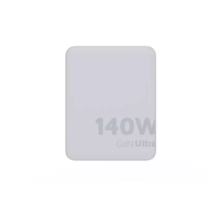 Carregador de viagem GaN portátil 140W Xtorm XVC2140 com 3× portas USB-C-PD e cabo USB-C de 2 m, branco