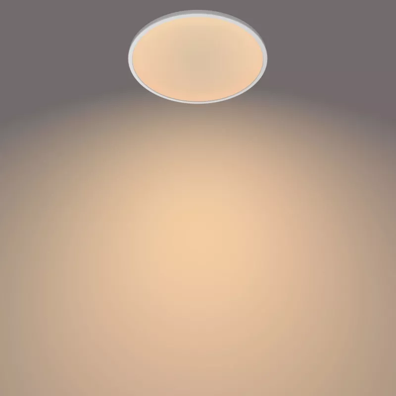 Philips Functional candeeiro de teto super fino 15 W, LED, lâmpadas não substituíveis, 2700 K, 1300 lm, IP20, branco