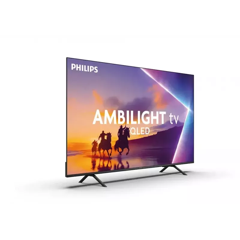 TV Philips 55PUS8450 55 polegadas (139,7 cm) QLED 4K Ultra HD Smart TV, Titan OS, Wi-Fi, preto