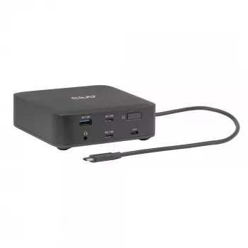 Docking station USB-C Quad DisplayLink CLUB 3D CSV-2542 — 2× DisplayPort 8K60Hz, 2× HDMI 4K60Hz, PD 100W, Ethernet 2.5G
