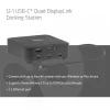 Docking station USB-C Quad DisplayLink CLUB 3D CSV-2542 — 2× DisplayPort 8K60Hz, 2× HDMI 4K60Hz, PD 100W, Ethernet 2.5G