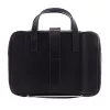 R-Go Tools mala para portátil R-Go Viva, couro integral, com suporte para portátil integrado, alça de ombro, 39,6 cm (15,6 polegadas), preto