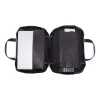 R-Go Tools mala para portátil R-Go Viva, couro integral, com suporte para portátil integrado, alça de ombro, 39,6 cm (15,6 polegadas), preto
