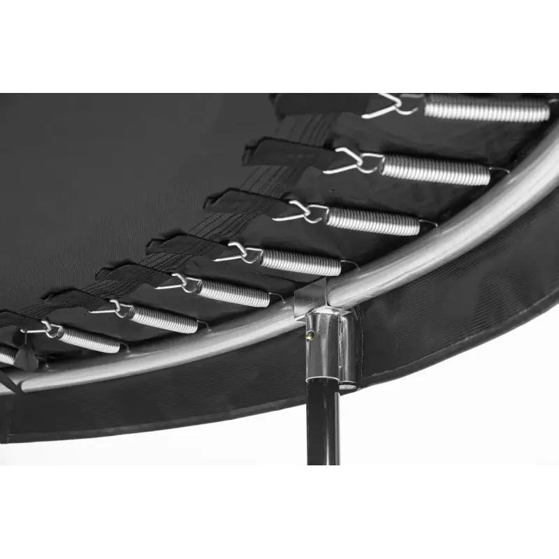 Trampolim exterior Salta Comfort Round, 54 molas, 120 kg máx., 3 pernas, rede de segurança, exterior