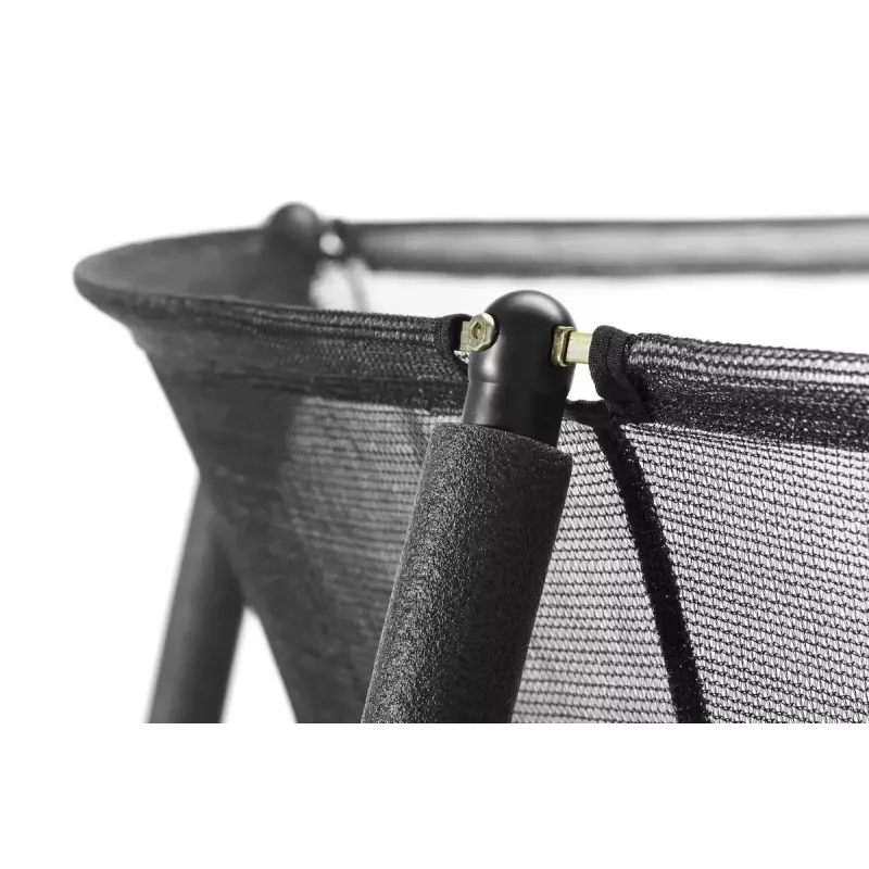 Trampolim exterior Salta Comfort Round, 54 molas, 120 kg máx., 3 pernas, rede de segurança, exterior