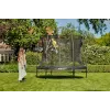 Trampolim exterior Salta Comfort Round, 54 molas, 120 kg máx., 3 pernas, rede de segurança, exterior