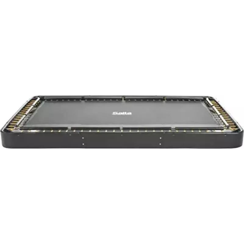 Trampolim Salta Royal Baseground Sports retangular 244 x 396 cm, preto
